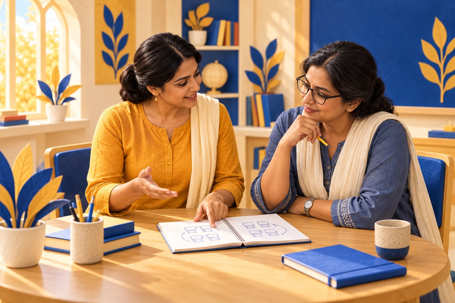 A teacher and mentor discuss whose voice was heard.